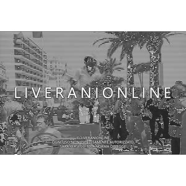 Neg- RETROSPETTIVA DIANA ROSS CANTANTE NELLA FOTO DIANA ROSS AL FESTIVAL DI CANNES NELL\'ANNO 1973 AG ALDO LIVERANI SAS