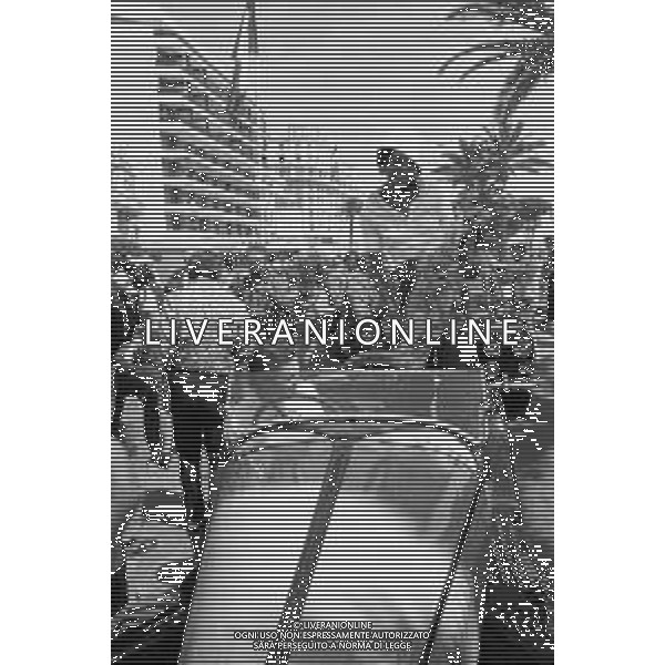 Neg- RETROSPETTIVA DIANA ROSS CANTANTE NELLA FOTO DIANA ROSS AL FESTIVAL DI CANNES NELL\'ANNO 1973 AG ALDO LIVERANI SAS