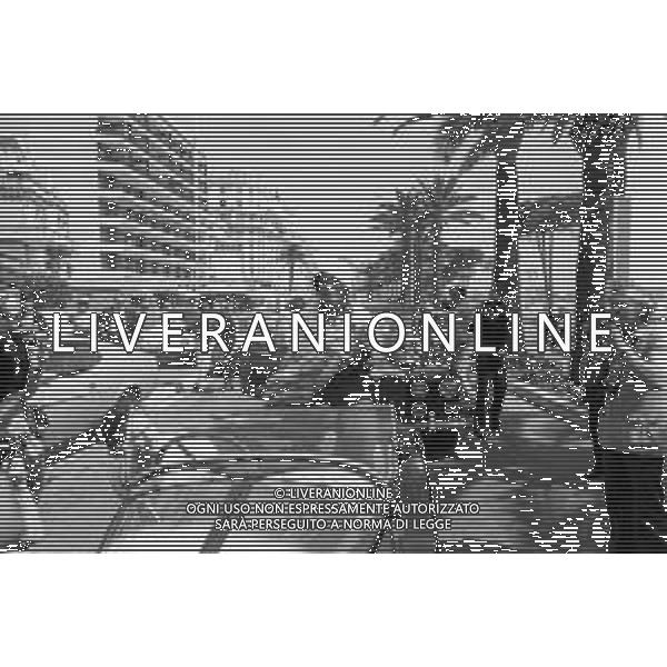 Neg- RETROSPETTIVA DIANA ROSS CANTANTE NELLA FOTO DIANA ROSS AL FESTIVAL DI CANNES NELL\'ANNO 1973 AG ALDO LIVERANI SAS