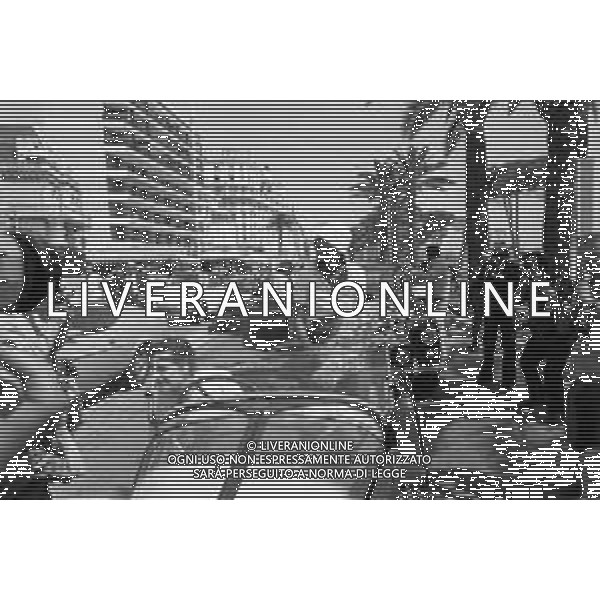 Neg- RETROSPETTIVA DIANA ROSS CANTANTE NELLA FOTO DIANA ROSS AL FESTIVAL DI CANNES NELL\'ANNO 1973 AG ALDO LIVERANI SAS