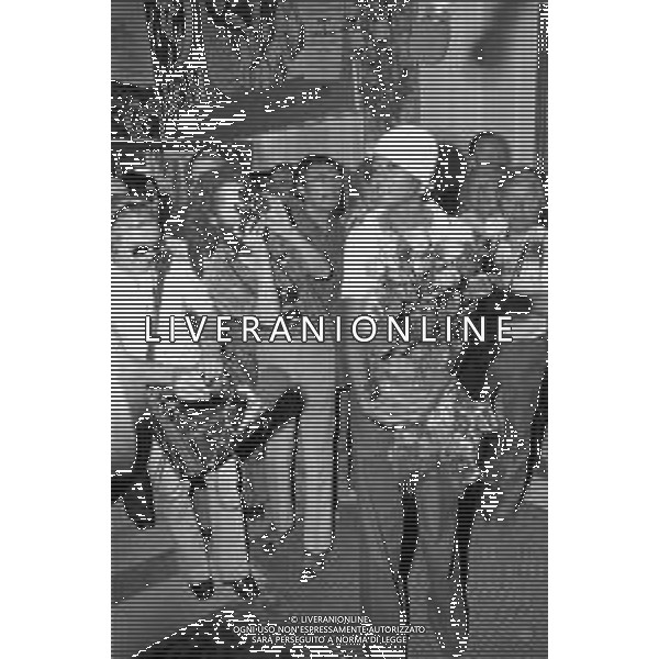 Neg- RETROSPETTIVA DIANA ROSS CANTANTE NELLA FOTO DIANA ROSS AL FESTIVAL DI CANNES NELL\'ANNO 1973 AG ALDO LIVERANI SAS