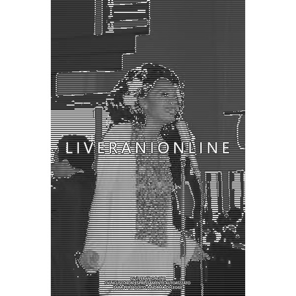 Neg- RETROSPETTIVA DIANA ROSS CANTANTE NELLA FOTO DIANA ROSS ALLA MOSTRA INTERNAZIONALE DEL CINEMA DI VENEZIA (GONDOLA D\'ORO\') NELL\'ANNO 1972 AG ALDO LIVERANI SAS