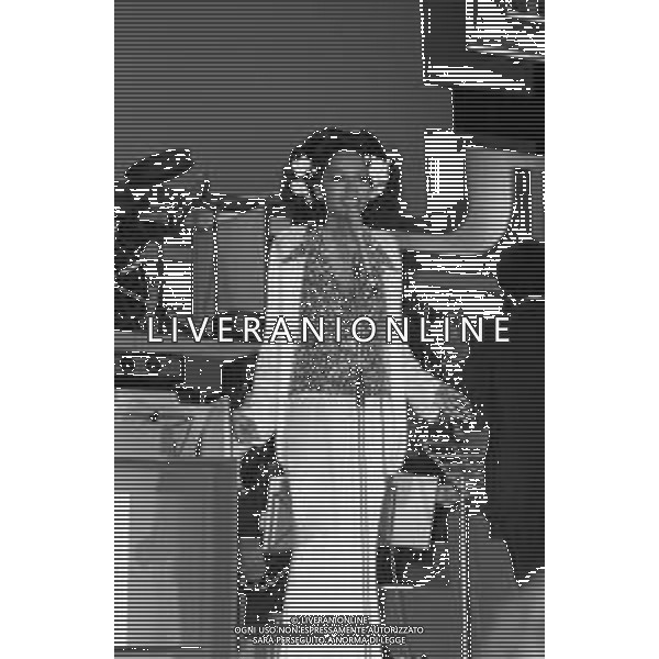 Neg- RETROSPETTIVA DIANA ROSS CANTANTE NELLA FOTO DIANA ROSS ALLA MOSTRA INTERNAZIONALE DEL CINEMA DI VENEZIA (GONDOLA D\'ORO\') NELL\'ANNO 1972 AG ALDO LIVERANI SAS
