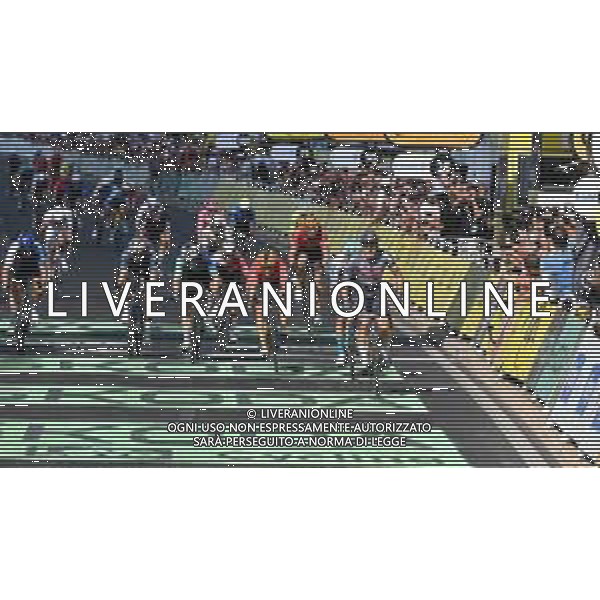 16-07-2024 Tour De France; Tappa 16 Gruissan - Nimes; 2024, Alpecin - Deceuninck; 2024, Uno X - Mobility; Philipsen, Jasper; Kristoff, Alexander; Nimes; ©SIROTTI / AGENZIA ALDO LIVERANI SAS