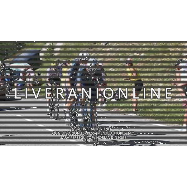 17-07-2024 Tour De France; Tappa 17 Saint Paul Trois Chateaux - Superdevoluy; 2024, Visma - Lease A Bike; Van Aert, Wout; Superdevoluy; ©SIROTTI/AGENZIA ALDO LIVERANI SAS