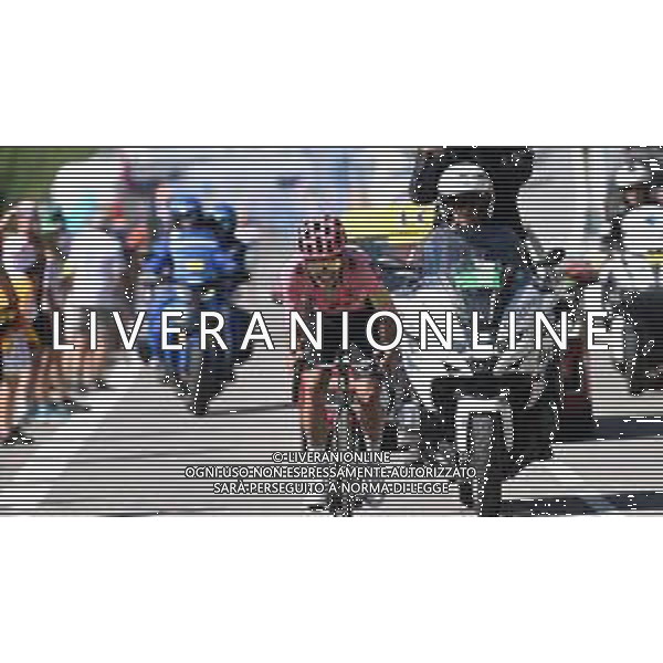 17-07-2024 Tour De France; Tappa 17 Saint Paul Trois Chateaux - Superdevoluy; 2024, Ef Education - Easypost; Carapaz Antonio, Richard Antonio; Superdevoluy; ©SIROTTI/AGENZIA ALDO LIVERANI SAS