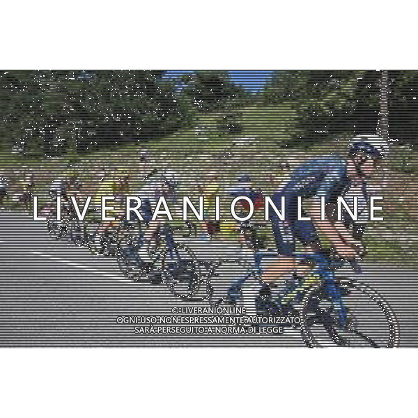 17-07-2024 Tour De France; Tappa 17 Saint Paul Trois Chateaux - Superdevoluy; 2024, Visma - Lease A Bike; Benoot, Tiesj; Vingegaard, Jonas; Superdevoluy; ©SIROTTI/AGENZIA ALDO LIVERANI SAS