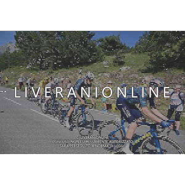 17-07-2024 Tour De France; Tappa 17 Saint Paul Trois Chateaux - Superdevoluy; 2024, Visma - Lease A Bike; Van Aert, Wout; Benoot, Tiesj; Superdevoluy;  ©SIROTTI/AGENZIA ALDO LIVERANI SAS