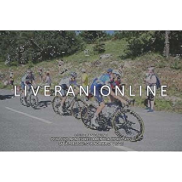 17-07-2024 Tour De France; Tappa 17 Saint Paul Trois Chateaux - Superdevoluy; 2024, Soudal - Quick Step; Hirt, Jan; Evenepoel, Remco; Superdevoluy; ©SIROTTI/AGENZIA ALDO LIVERANI SAS