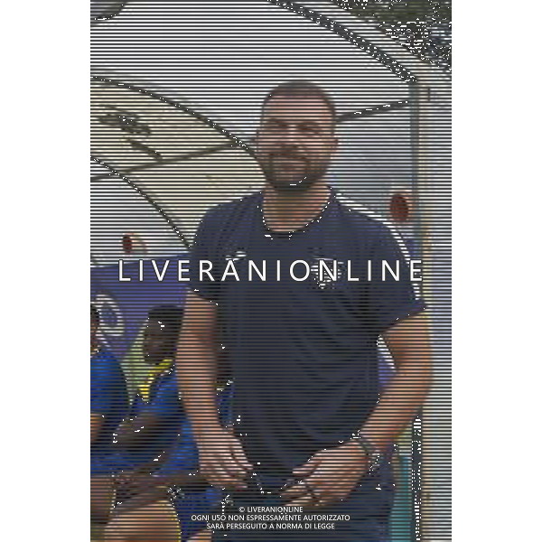 Paolo Zanetti Head Coach of Hellas Verona during Hellas Verona FC vs Top 22 Dilettanti Verona, 1° Test Match, at Centro Sportivo \'La Pineta\' on Folgaria (TN), on July 17, 2024. (Photo by Davide Casentini)/AGENZIA ALDO LIVERANI SAS