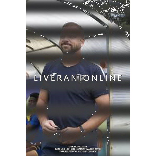 Paolo Zanetti Head Coach of Hellas Verona during Hellas Verona FC vs Top 22 Dilettanti Verona, 1° Test Match, at Centro Sportivo \'La Pineta\' on Folgaria (TN), on July 17, 2024. (Photo by Davide Casentini)/AGENZIA ALDO LIVERANI SAS