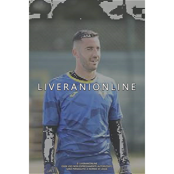 Lorenzo Montipò of Hellas Verona during Hellas Verona FC vs Top 22 Dilettanti Verona, 1° Test Match, at Centro Sportivo \'La Pineta\' on Folgaria (TN), on July 17, 2024. (Photo by Davide Casentini)/AGENZIA ALDO LIVERANI SAS