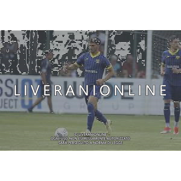 Dani Silva of Hellas Verona play the ball during Hellas Verona FC vs Top 22 Dilettanti Verona, 1° Test Match, at Centro Sportivo \'La Pineta\' on Folgaria (TN), on July 17, 2024. (Photo by Davide Casentini)/AGENZIA ALDO LIVERANI SAS