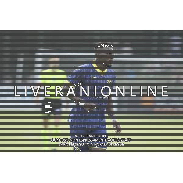 Daniel Mosquera of Hellas Verona during Hellas Verona FC vs Top 22 Dilettanti Verona, 1° Test Match, at Centro Sportivo \'La Pineta\' on Folgaria (TN), on July 17, 2024. (Photo by Davide Casentini)/AGENZIA ALDO LIVERANI SAS