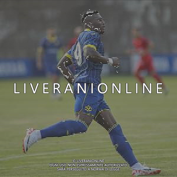 Daniel Mosquera of Hellas Verona during Hellas Verona FC vs Top 22 Dilettanti Verona, 1° Test Match, at Centro Sportivo \'La Pineta\' on Folgaria (TN), on July 17, 2024. (Photo by Davide Casentini)/AGENZIA ALDO LIVERANI SAS