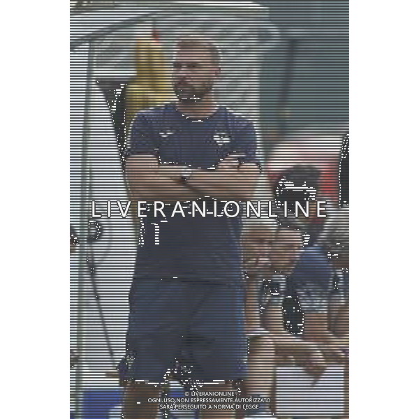 Paolo Zanetti Head Coach of Hellas Verona during Hellas Verona FC vs Top 22 Dilettanti Verona, 1° Test Match, at Centro Sportivo \'La Pineta\' on Folgaria (TN), on July 17, 2024. (Photo by Davide Casentini)/AGENZIA ALDO LIVERANI SAS