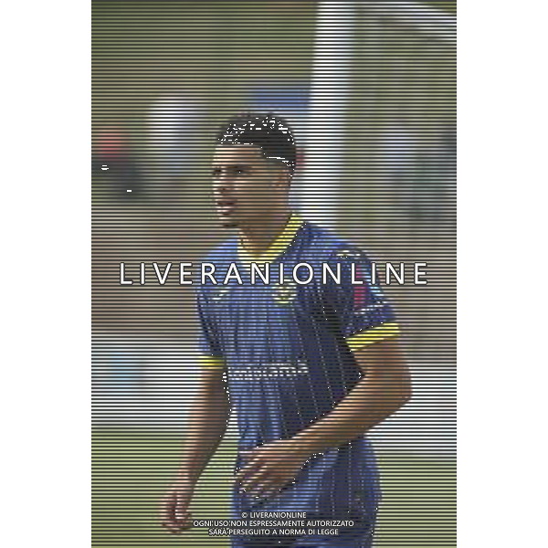 Elayis Tavsan of Hellas Verona during Hellas Verona FC vs Top 22 Dilettanti Verona, 1° Test Match, at Centro Sportivo \'La Pineta\' on Folgaria (TN), on July 17, 2024. (Photo by Davide Casentini)/AGENZIA ALDO LIVERANI SAS