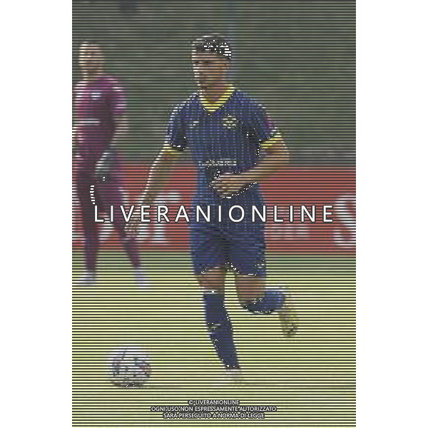 Dani Silva of Hellas Verona play the ball during Hellas Verona FC vs Top 22 Dilettanti Verona, 1° Test Match, at Centro Sportivo \'La Pineta\' on Folgaria (TN), on July 17, 2024. (Photo by Davide Casentini)/AGENZIA ALDO LIVERANI SAS