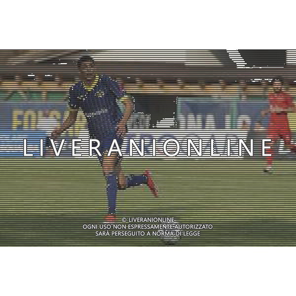 Agostin Luna of Hellas Verona during Hellas Verona FC vs Top 22 Dilettanti Verona, 1° Test Match, at Centro Sportivo \'La Pineta\' on Folgaria (TN), on July 17, 2024. (Photo by Davide Casentini)/AGENZIA ALDO LIVERANI SAS