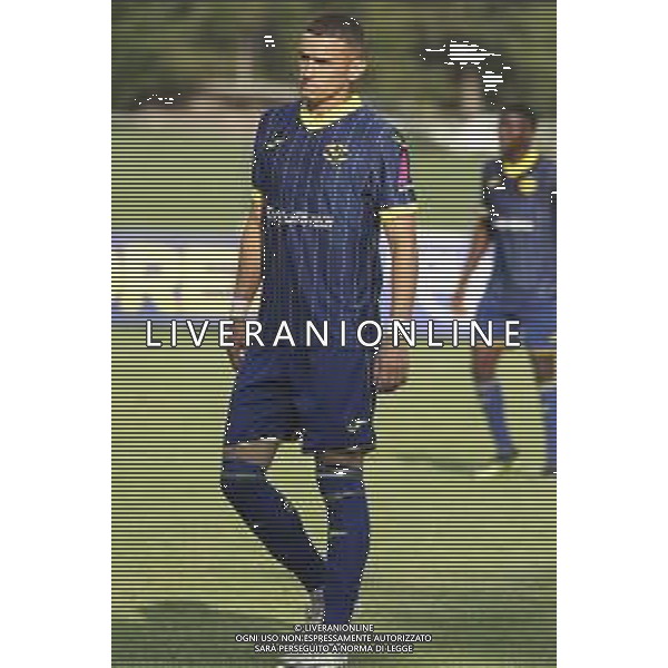 Stefan Mitrovic of Hellas Verona during Hellas Verona FC vs Top 22 Dilettanti Verona, 1° Test Match, at Centro Sportivo \'La Pineta\' on Folgaria (TN), on July 17, 2024. (Photo by Davide Casentini)/AGENZIA ALDO LIVERANI SAS