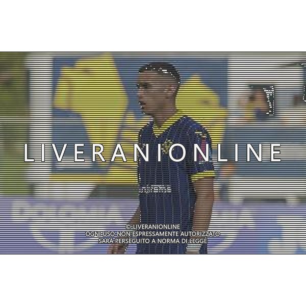 Stefan Mitrovic of Hellas Verona during Hellas Verona FC vs Top 22 Dilettanti Verona, 1° Test Match, at Centro Sportivo \'La Pineta\' on Folgaria (TN), on July 17, 2024. (Photo by Davide Casentini)/AGENZIA ALDO LIVERANI SAS