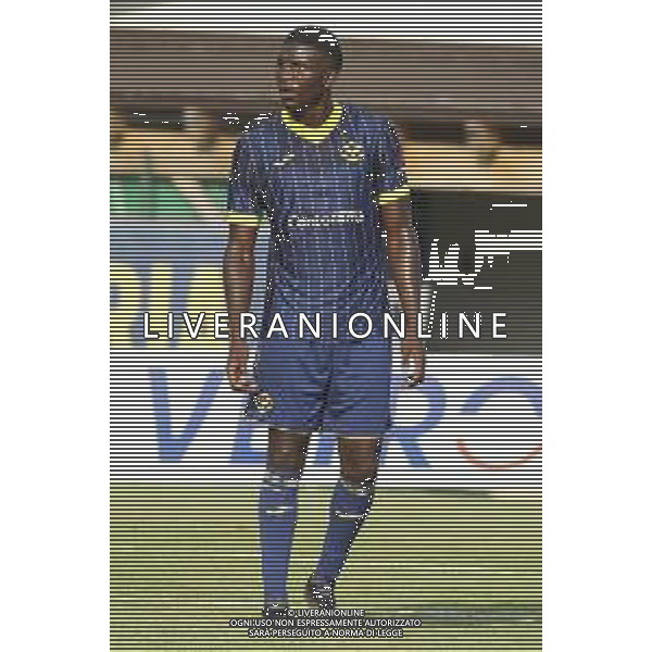 Karlson Nwanege of Hellas Verona during Hellas Verona FC vs Top 22 Dilettanti Verona, 1° Test Match, at Centro Sportivo \'La Pineta\' on Folgaria (TN), on July 17, 2024. (Photo by Davide Casentini)/AGENZIA ALDO LIVERANI SAS