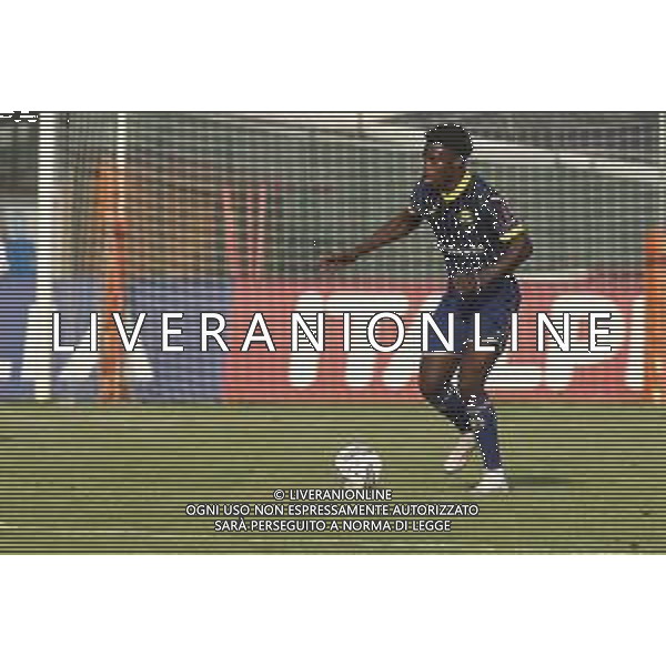 Alphadjo Cissè of Hellas Verona during Hellas Verona FC vs Top 22 Dilettanti Verona, 1° Test Match, at Centro Sportivo \'La Pineta\' on Folgaria (TN), on July 17, 2024. (Photo by Davide Casentini)/AGENZIA ALDO LIVERANI SAS