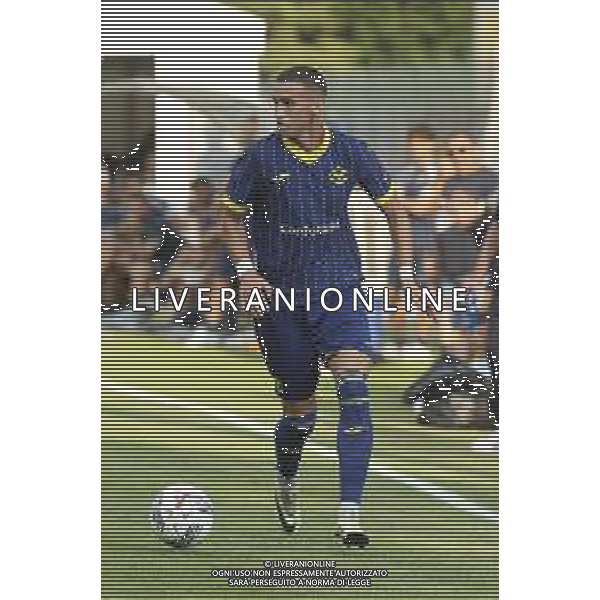 Stefan Mitrovic of Hellas Verona during Hellas Verona FC vs Top 22 Dilettanti Verona, 1° Test Match, at Centro Sportivo \'La Pineta\' on Folgaria (TN), on July 17, 2024. (Photo by Davide Casentini)/AGENZIA ALDO LIVERANI SAS