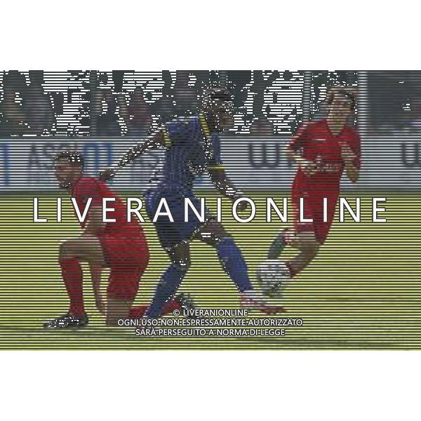 Daniel Mosquera of Hellas Verona during Hellas Verona FC vs Top 22 Dilettanti Verona, 1° Test Match, at Centro Sportivo \'La Pineta\' on Folgaria (TN), on July 17, 2024. (Photo by Davide Casentini)/AGENZIA ALDO LIVERANI SAS