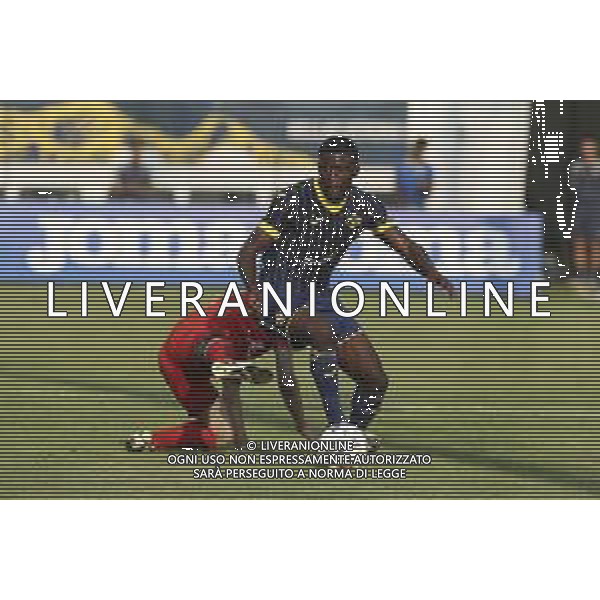 Karlson Nwanege of Hellas Verona during Hellas Verona FC vs Top 22 Dilettanti Verona, 1° Test Match, at Centro Sportivo \'La Pineta\' on Folgaria (TN), on July 17, 2024. (Photo by Davide Casentini)/AGENZIA ALDO LIVERANI SAS
