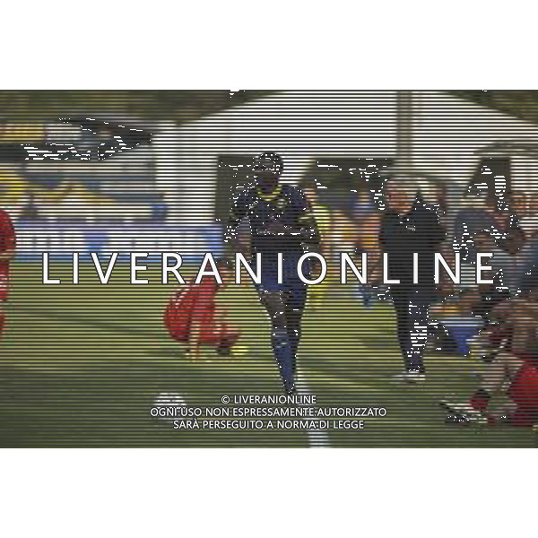 Karlson Nwanege of Hellas Verona during Hellas Verona FC vs Top 22 Dilettanti Verona, 1° Test Match, at Centro Sportivo \'La Pineta\' on Folgaria (TN), on July 17, 2024. (Photo by Davide Casentini)/AGENZIA ALDO LIVERANI SAS