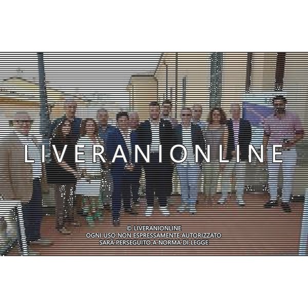 IMOLA 19 07 2024 CONFERENZA STAMPA IMOLA IN MUSICA NELLA FOTO PRESENTI SINDACO MARCO PANIERI ASSESSORE GIACOMO GAMBI,LUCA REBEGGIANI DIRETTORE DELL\'TEATRO EBE STIGNANI E GLI SPONSOR FONDAZIONE HERA CONAD POSTE ITALIANE ©SANNA/AGENZIA ALDO LIVERANI SAS
