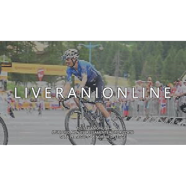 19-07-2024 Tour De France; Tappa 19 Embrun - Isola 2000; 2024, Movistar; Mas, Enric; Isola 2000; ©SIROTTI/AGENZIA ALDO LIVERANI SAS