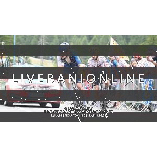 19-07-2024 Tour De France; Tappa 19 Embrun - Isola 2000; 2024, Israel - Premier Tech; 2024, Uae Team Emirates; Gee, Derek; Yates, Adam; Isola 2000; ©SIROTTI/AGENZIA ALDO LIVERANI SAS