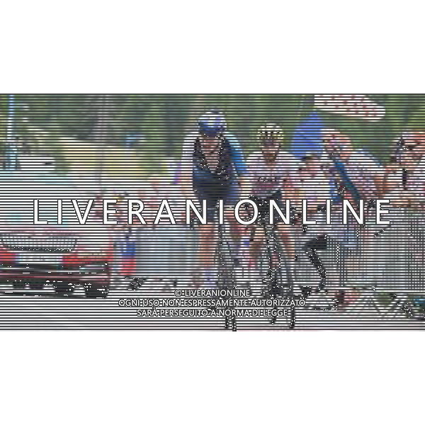 19-07-2024 Tour De France; Tappa 19 Embrun - Isola 2000; 2024, Israel - Premier Tech; 2024, Uae Team Emirates; Gee, Derek; Yates, Adam; Isola 2000; ©SIROTTI/AGENZIA ALDO LIVERANI SAS