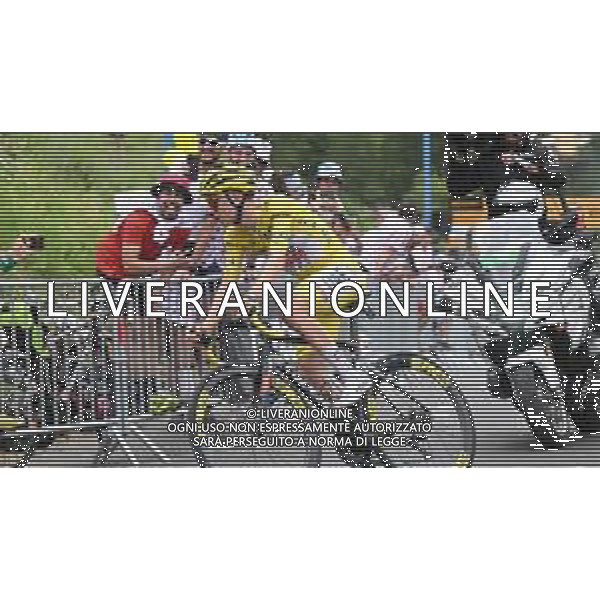 19-07-2024 Tour De France; Tappa 19 Embrun - Isola 2000; 2024, Uae Team Emirates; Pogacar, Tadej; Isola 2000; ©SIROTTI/AGENZIA ALDO LIVERANI SAS