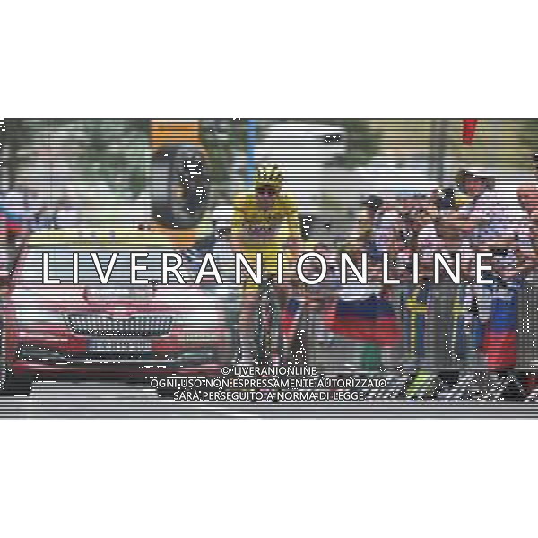 19-07-2024 Tour De France; Tappa 19 Embrun - Isola 2000; 2024, Uae Team Emirates; Pogacar, Tadej; Isola 2000; ©SIROTTI/AGENZIA ALDO LIVERANI SAS