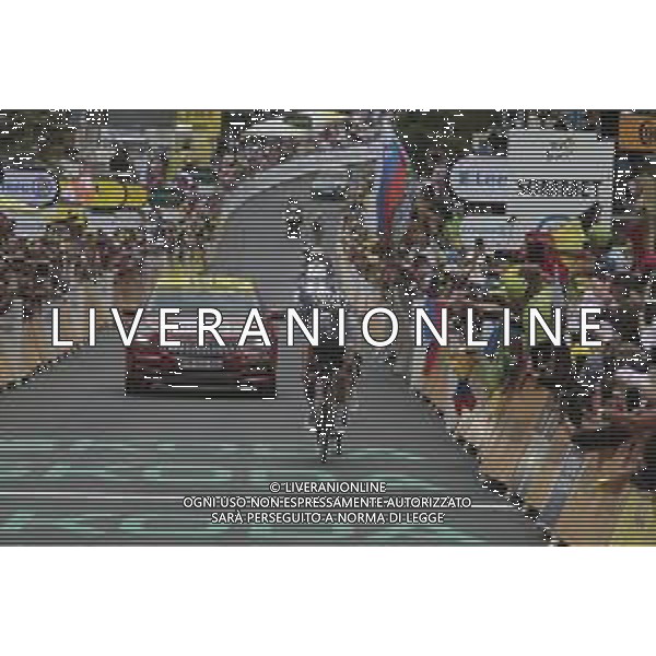 19-07-2024 Tour De France; Tappa 19 Embrun - Isola 2000; 2024, Soudal - Quick Step; Evenepoel, Remco; Isola 2000; ©SIROTTI/AGENZIA ALDO LIVERANI SAS