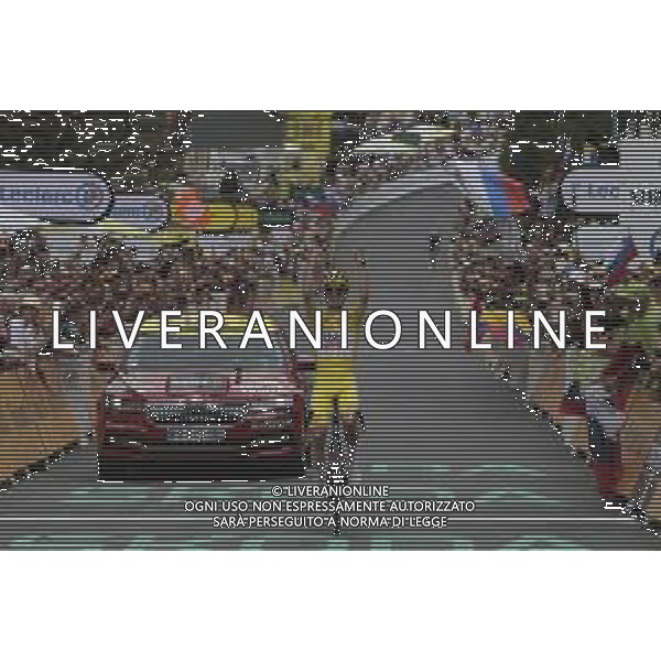 19-07-2024 Tour De France; Tappa 19 Embrun - Isola 2000; 2024, Uae Team Emirates; Pogacar, Tadej; Isola 2000; ©SIROTTI/AGENZIA ALDO LIVERANI SAS