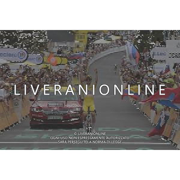 19-07-2024 Tour De France; Tappa 19 Embrun - Isola 2000; 2024, Uae Team Emirates; Pogacar, Tadej; Isola 2000; ©SIROTTI/AGENZIA ALDO LIVERANI SAS