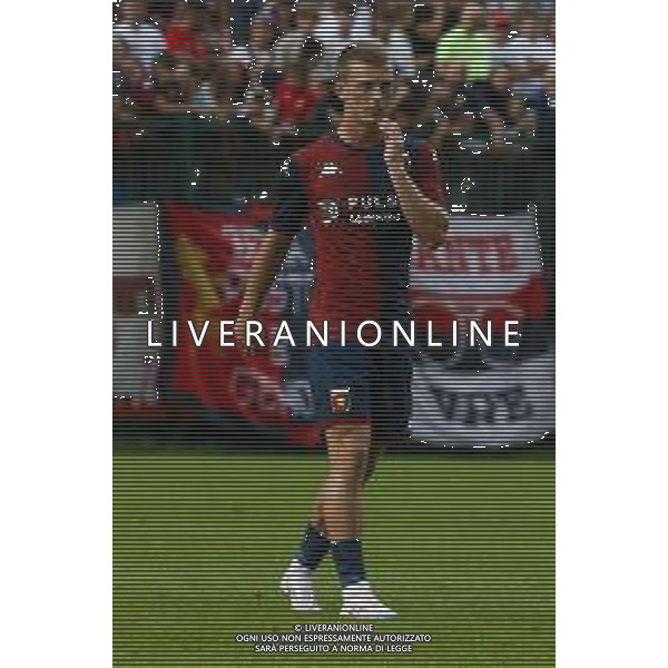 Albert Gudmundsson of Genoa CFC gestures during Genoa CFC vs Venezia FC, Test Match pre season Serie A Enilive 2024-25, at Centro Sportivo "Carlo Benatti" in Moena (TN), Italy, on July 20, 2024. (Photo by Davide Casentini)/AGENZIA ALDO LIVERANI SAS