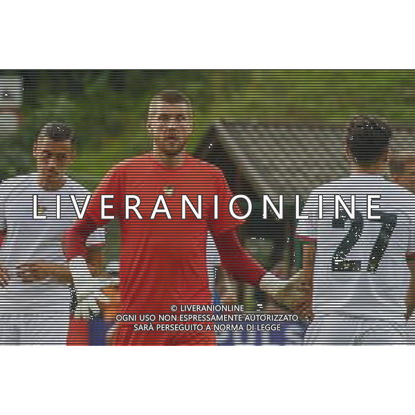 Jesse Joronen of Venezia FC during Genoa CFC vs Venezia FC, Test Match pre season Serie A Enilive 2024-25, at Centro Sportivo "Carlo Benatti" in Moena (TN), Italy, on July 20, 2024. (Photo by Davide Casentini)/AGENZIA ALDO LIVERANI SAS