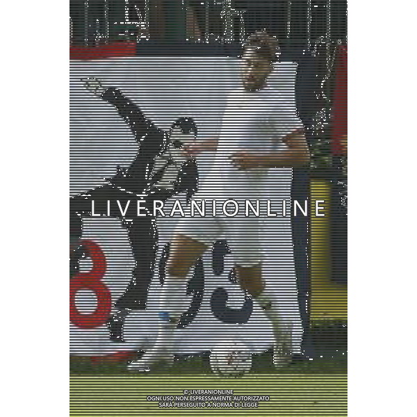 Marin Sverko of Venezia FC during Genoa CFC vs Venezia FC, Test Match pre season Serie A Enilive 2024-25, at Centro Sportivo "Carlo Benatti" in Moena (TN), Italy, on July 20, 2024. (Photo by Davide Casentini)/AGENZIA ALDO LIVERANI SAS