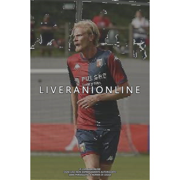 Morten Thorsby of Genoa CFC during Genoa CFC vs Venezia FC, Test Match pre season Serie A Enilive 2024-25, at Centro Sportivo "Carlo Benatti" in Moena (TN), Italy, on July 20, 2024. (Photo by Davide Casentini)/AGENZIA ALDO LIVERANI SAS