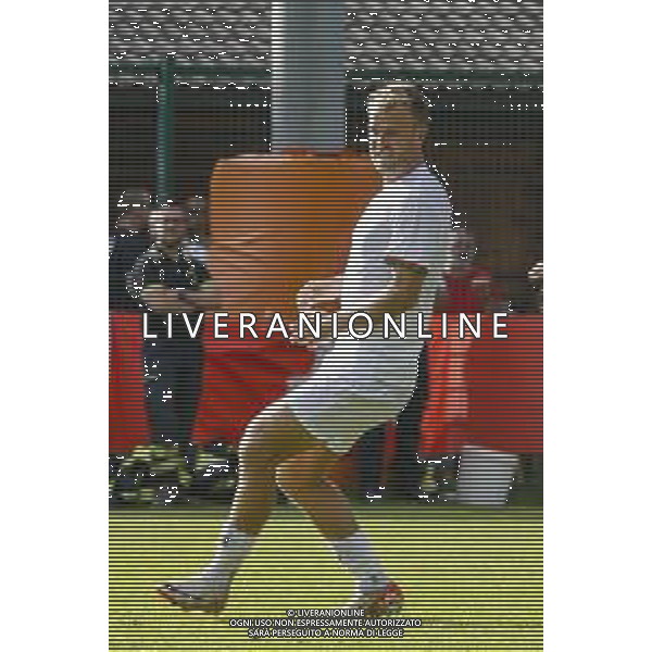 Christian Gytkjaer of Venezia FC during Genoa CFC vs Venezia FC, Test Match pre season Serie A Enilive 2024-25, at Centro Sportivo "Carlo Benatti" in Moena (TN), Italy, on July 20, 2024. (Photo by Davide Casentini) /AGENZIA ALDO LIVERANI SAS