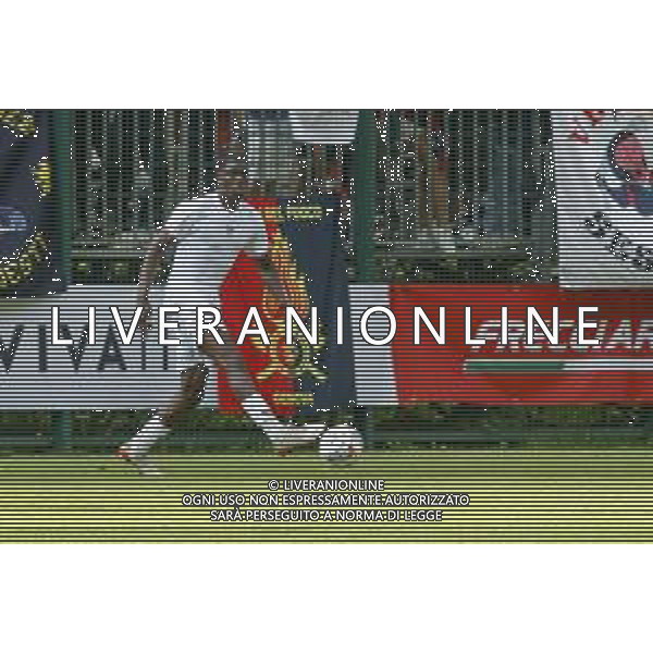 Issah Doumbia of Venezia FC play the ball during Genoa CFC vs Venezia FC, Test Match pre season Serie A Enilive 2024-25, at Centro Sportivo "Carlo Benatti" in Moena (TN), Italy, on July 20, 2024. (Photo by Davide Casentini) /AGENZIA ALDO LIVERANI SAS