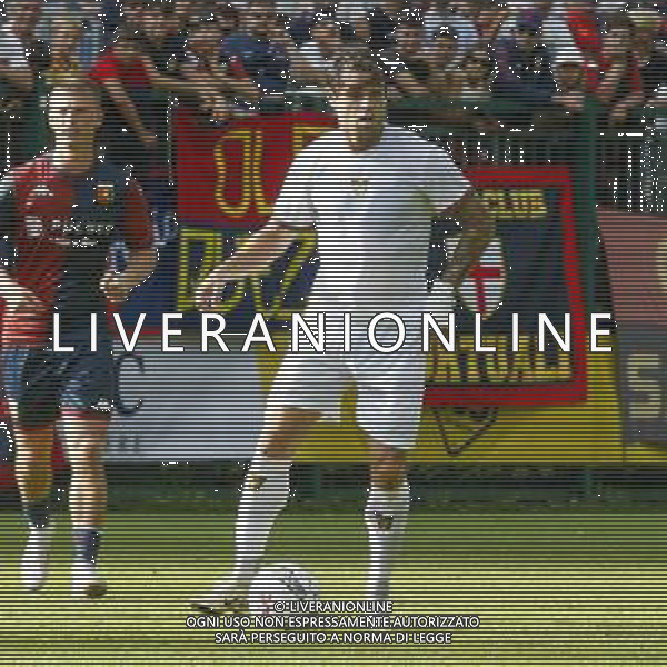 Nicholas Pierini of Venezia FC play the ball during Genoa CFC vs Venezia FC, Test Match pre season Serie A Enilive 2024-25, at Centro Sportivo "Carlo Benatti" in Moena (TN), Italy, on July 20, 2024. (Photo by Davide Casentini) /AGENZIA ALDO LIVERANI SAS
