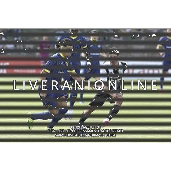 TVDC-Elayis Tavsan of Hellas Verona play the ball during Hellas Verona FC vs FC Rovereto, 2° Test Match, at Centro Sportivo \'La Pineta\' on Folgaria (TN), on July 21, 2024. (Photo by Davide Casentini) AG ALDO LIVERANI SAS