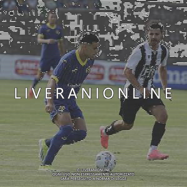 TVDC-Elayis Tavsan of Hellas Verona play the ball during Hellas Verona FC vs FC Rovereto, 2° Test Match, at Centro Sportivo \'La Pineta\' on Folgaria (TN), on July 21, 2024. (Photo by Davide Casentini) AG ALDO LIVERANI SAS