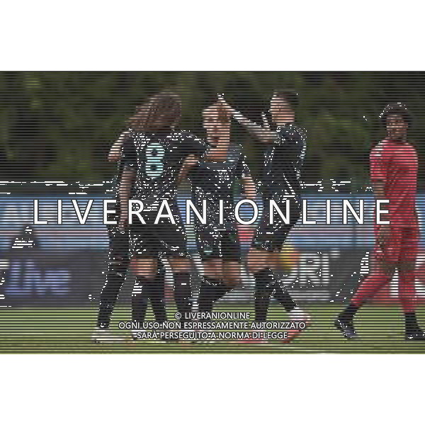 Lazio vs Triestina - Amichevole - Stadio Zandegiacomo - Auronzo di Cadore 21-07-2024 nella foto Esultanza Lazio ©Federico Gaetano/AGENZIA ALDO LIVERANI SAS